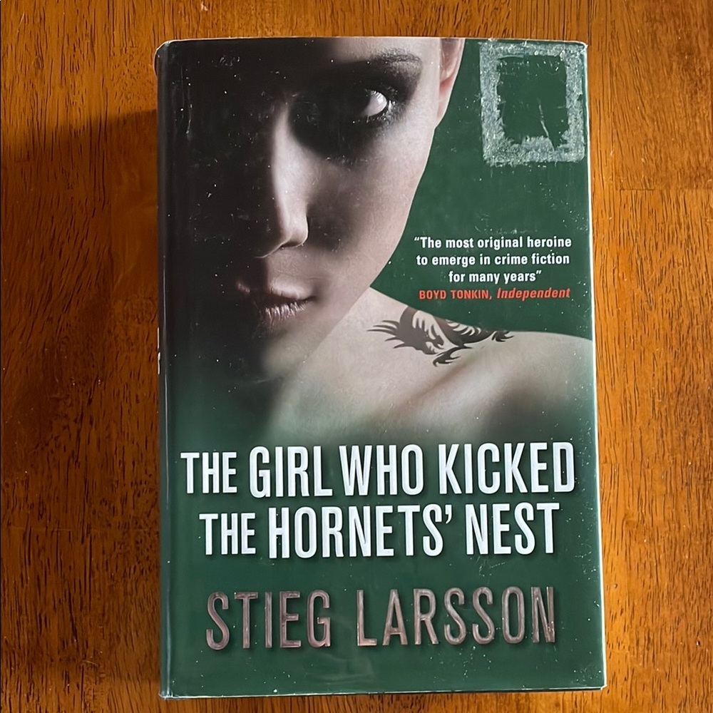 The Girl Who Kicked the Hornets' Nest Hardcover Book